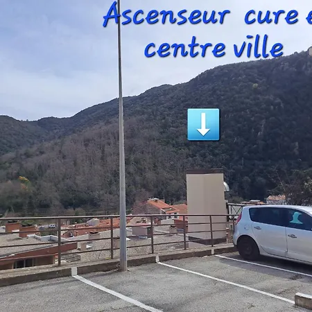 Coup De Coeur 3 Etoiles Terrasse Parking Wifi A 70 M Des Thermes דירה אמלי-לה-באינס-פללדה